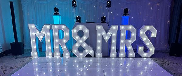 LED Light Up Letters